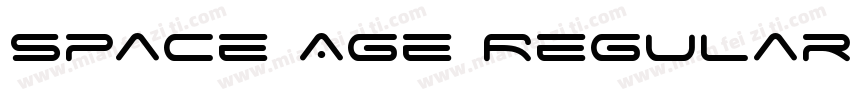 Space Age Regular10 November 5 2字体转换